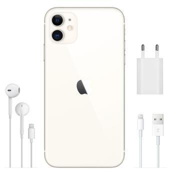 Smartphone Apple iPhone 11 128GB 4GB RAM Desbloqueado Branco