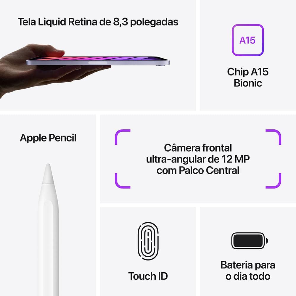 iPad Mini 7 - Novo Lacrado