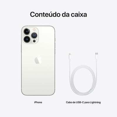 Smartphone iPhone 13 Pro 128GB Desbloqueado Prateado