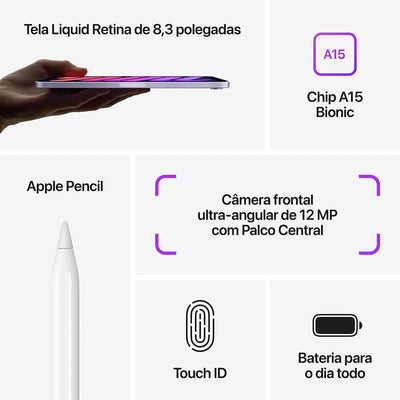 iPad Mini 7 - Novo Lacrado