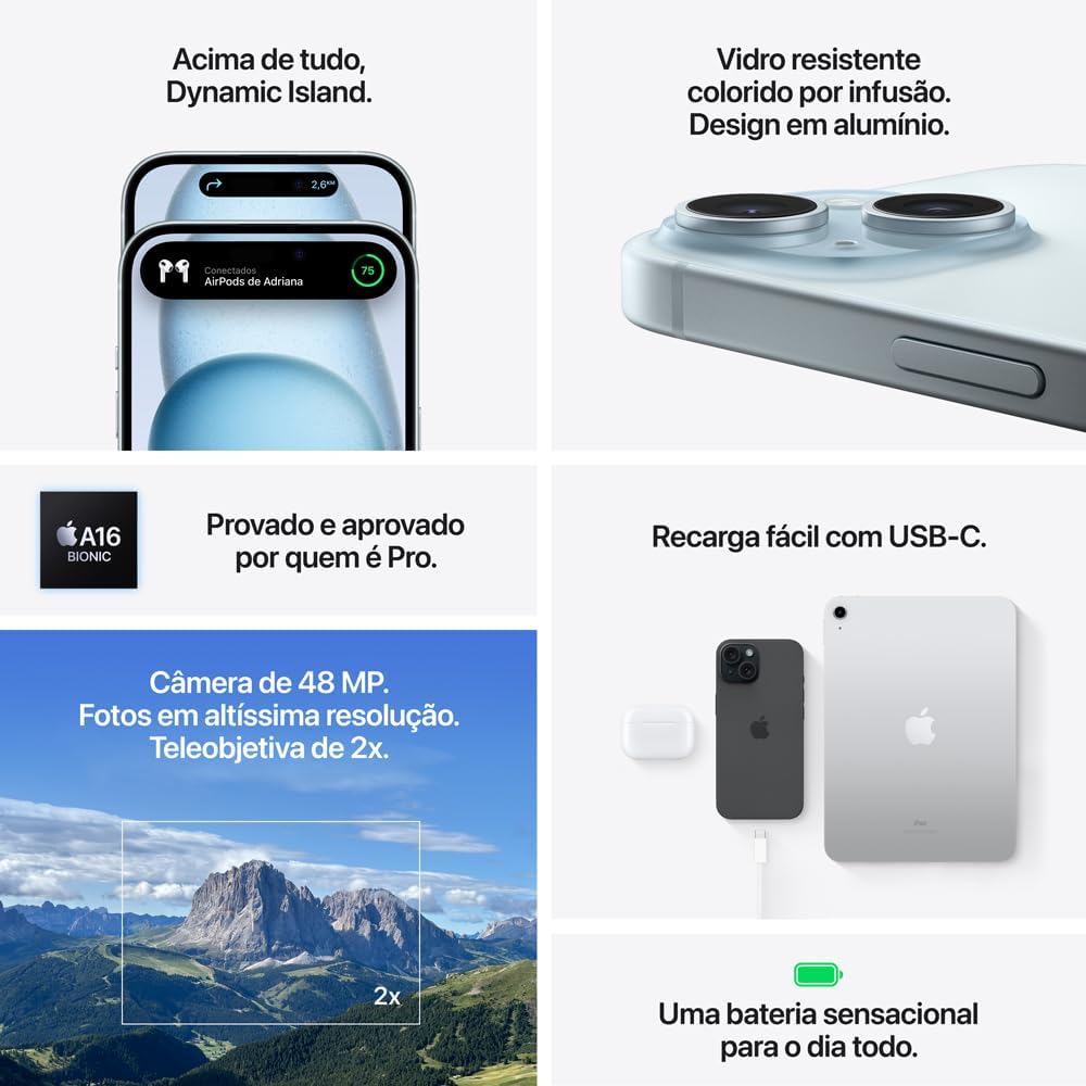 iPhone 15 - Novo e Lacrado