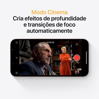 Smartphone Apple iPhone 13 256GB 4GB RAM Desbloqueado Preto