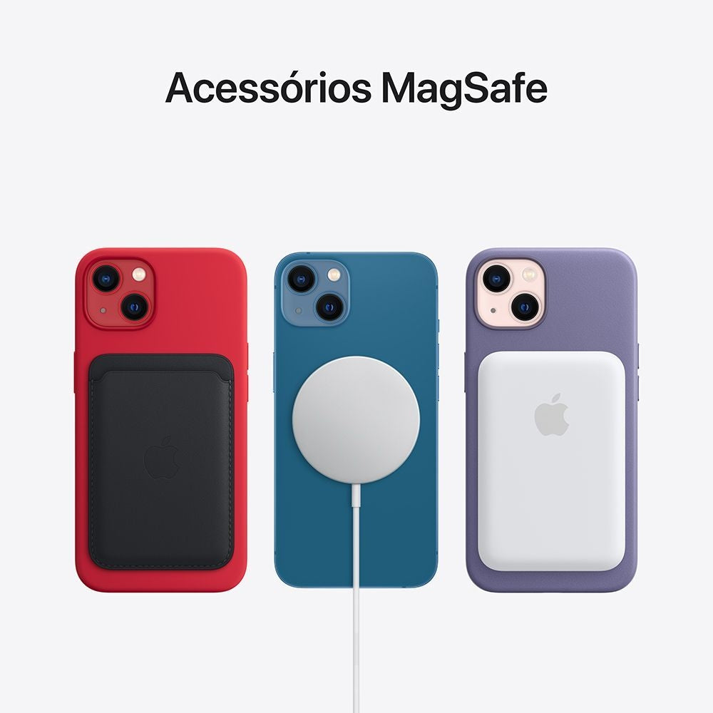 Smartphone Apple iPhone 13 256GB 4GB RAM Desbloqueado Azul